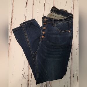 Judy blue button fly